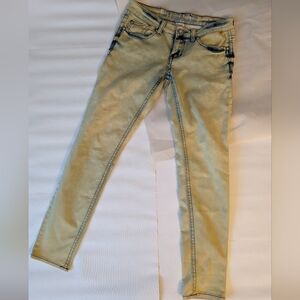 Hydraulic Women's Bailey Super Skinny Acid Wash Jeans